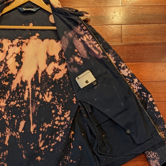 Vintage Bleach Dyed Polo Jacket - Picture 7 of 10